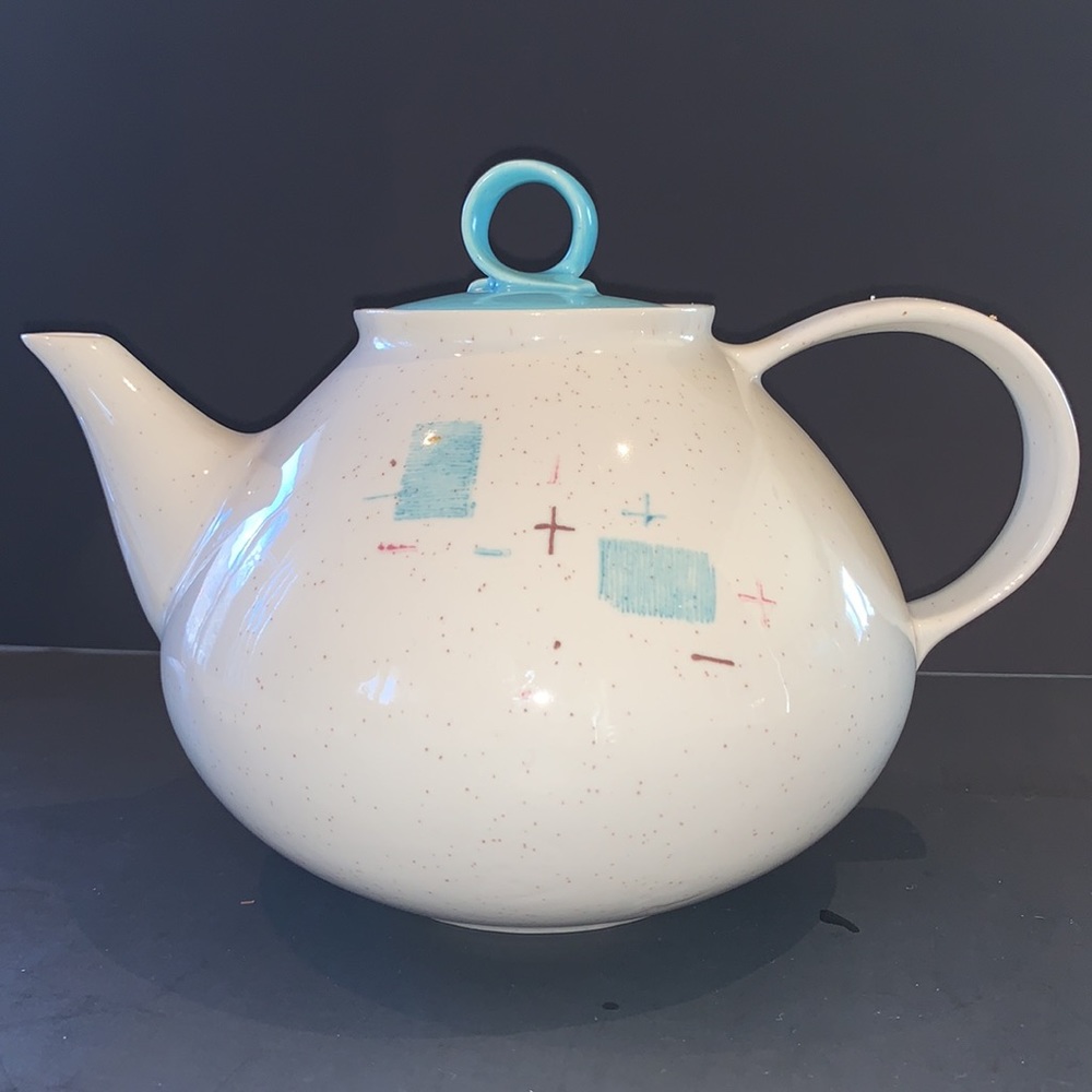 Midcentury Vernon Heavenly Days teapot